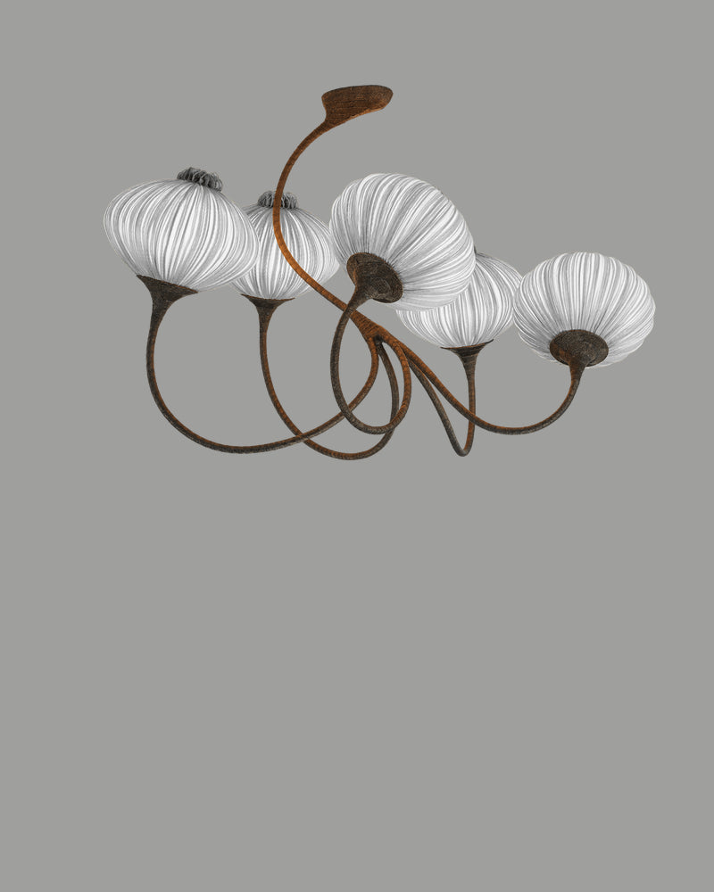 5 Palms Chandelier