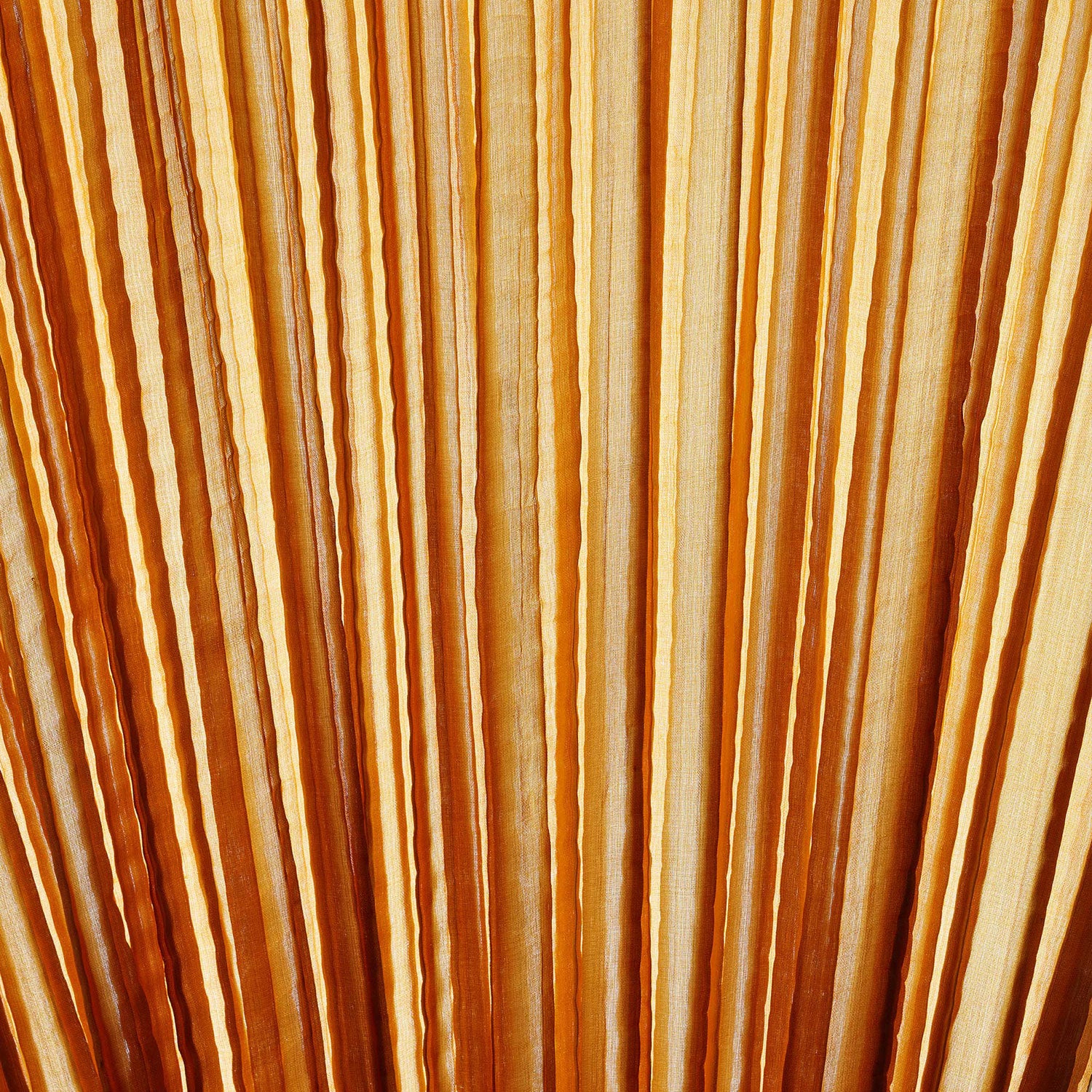 Orange Silk Color light switched on