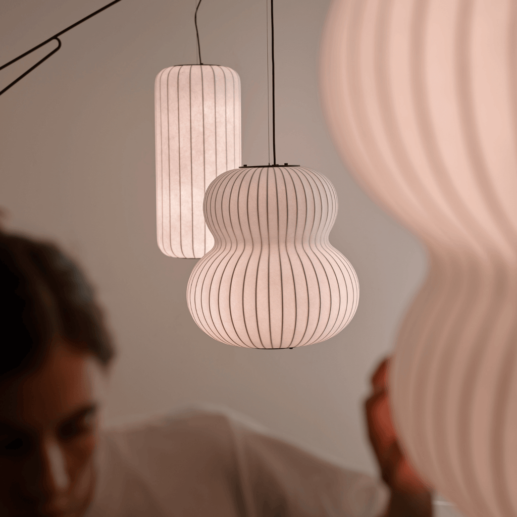 Introducing a new member of the ToTeM Family: Oji Floor & Pendant Lamp
