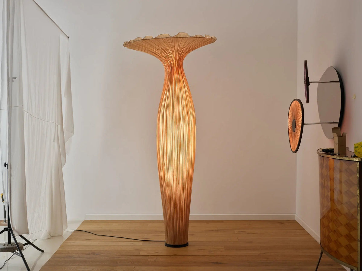 The Brand New Morning Glory Floor Lamp - Aqua Creations Studio