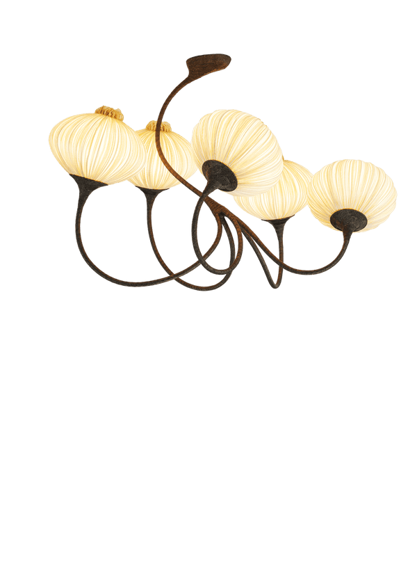 5 Palms Chandelier