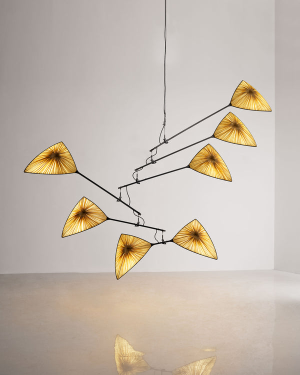 Avia Mobile Light handmade light Aqua Creations