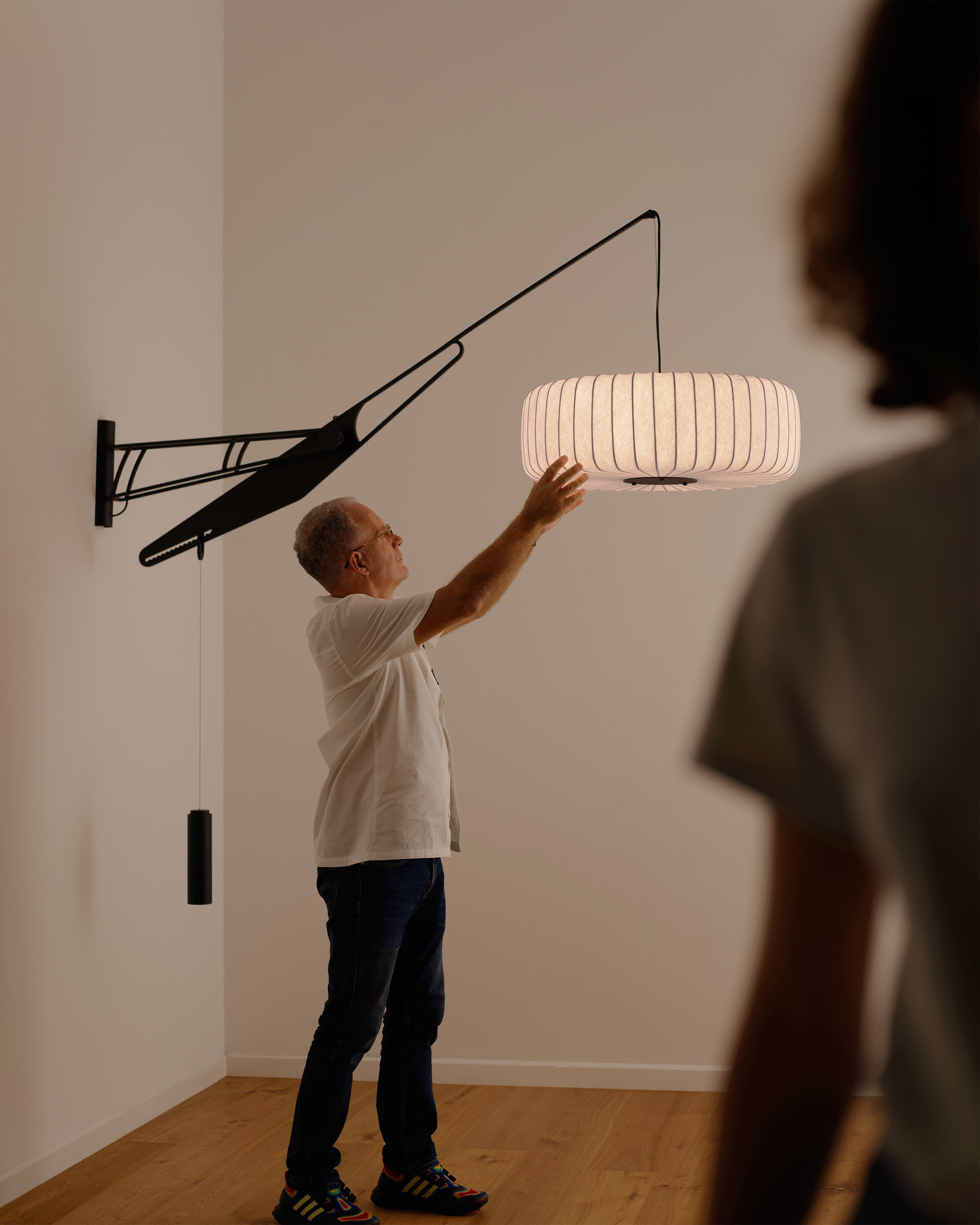 M Arm Wall Light