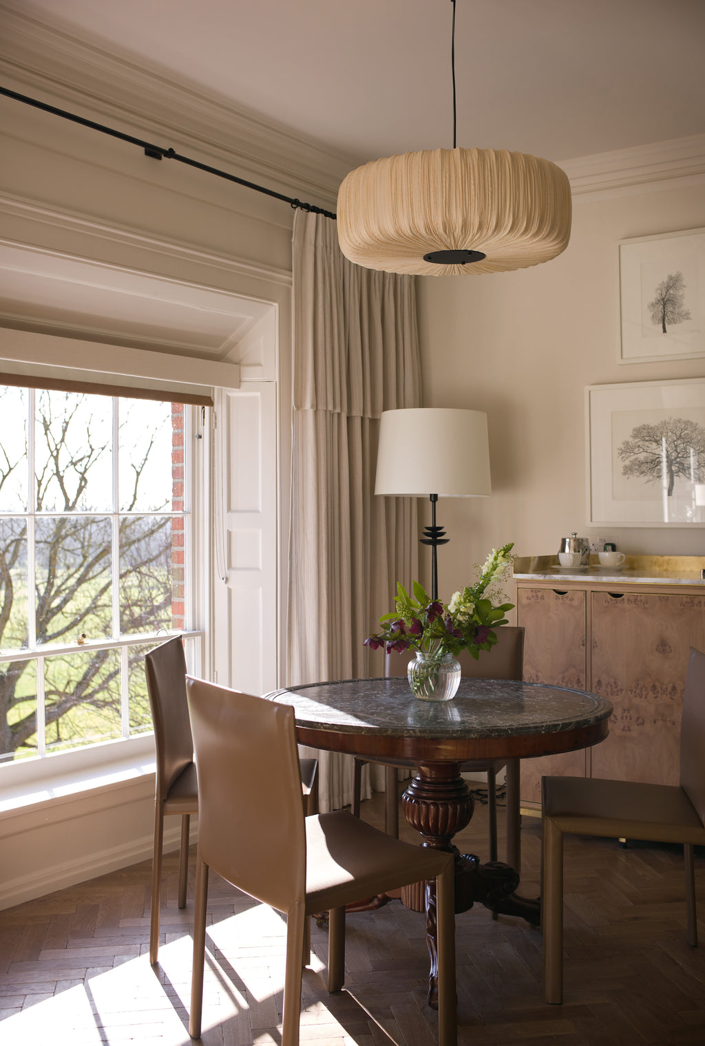 M Silk Pendant Light
