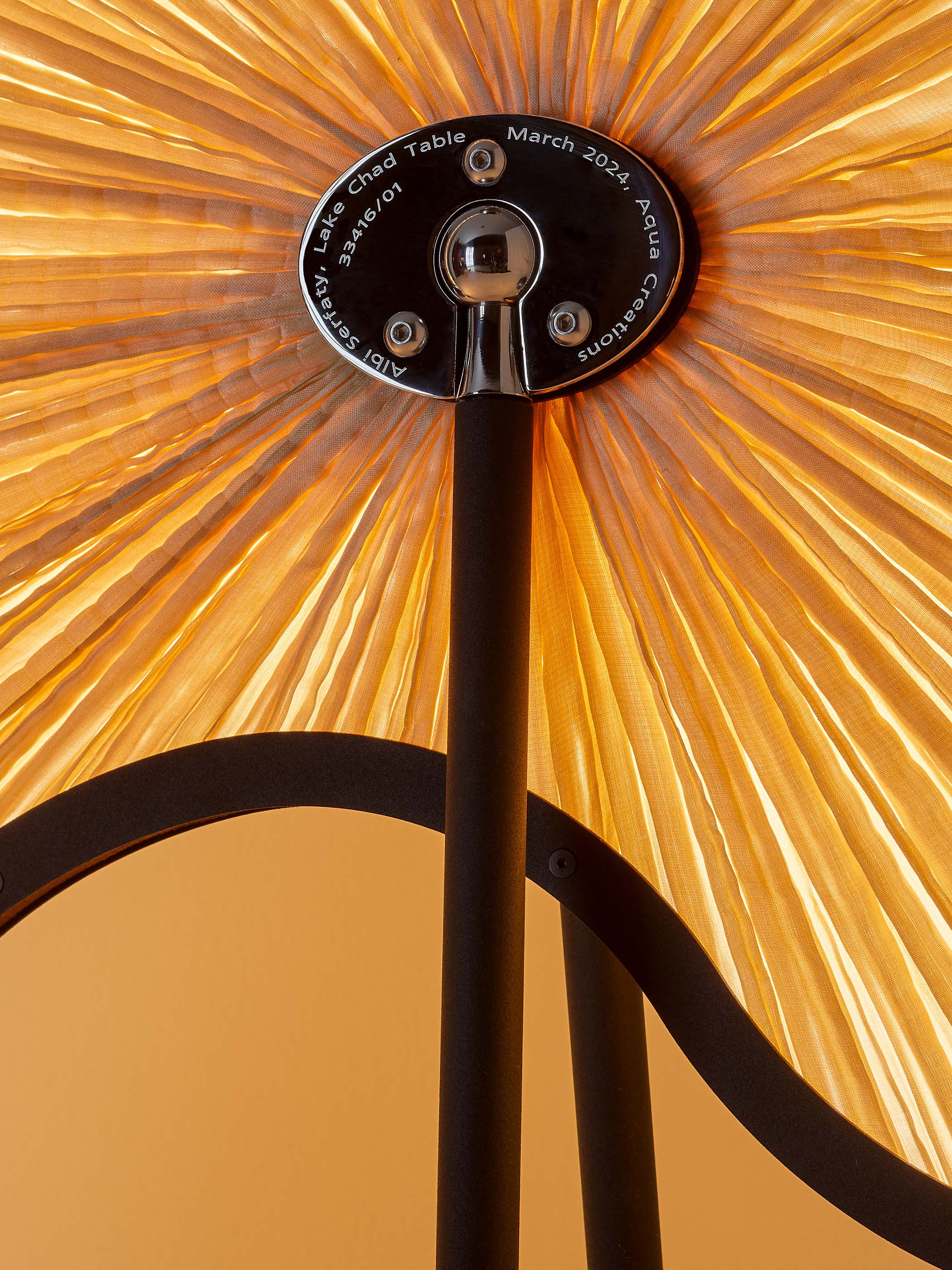 Lake Chad Table Lamp by Aqua Creations Luminary Design Studio