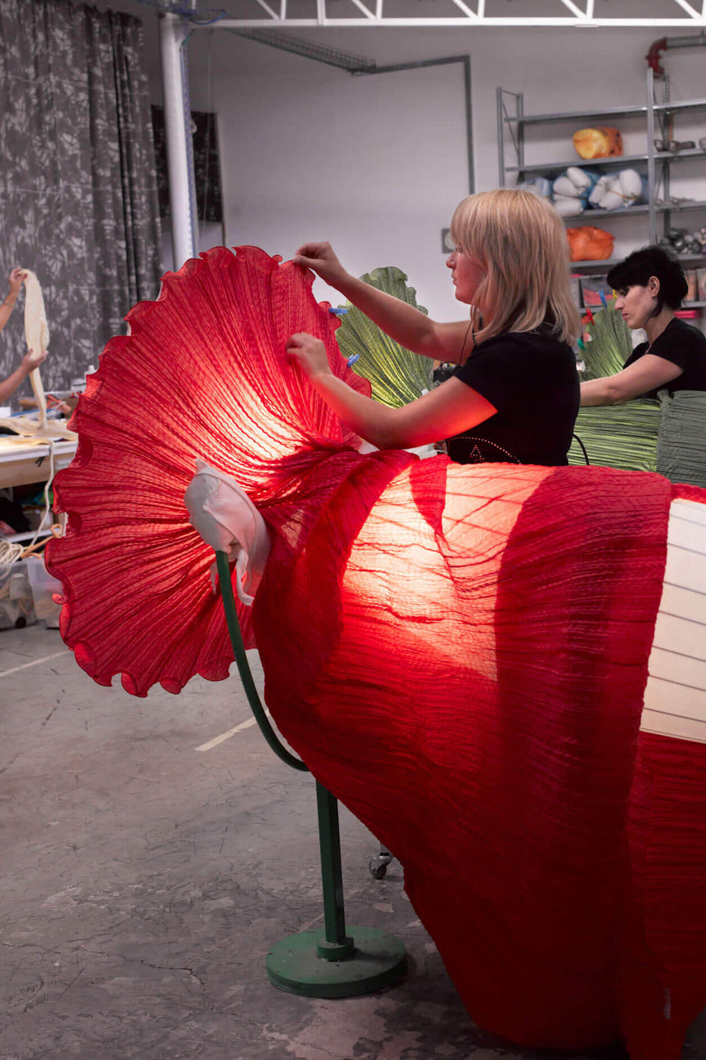 Morning Glory Floor Lamp