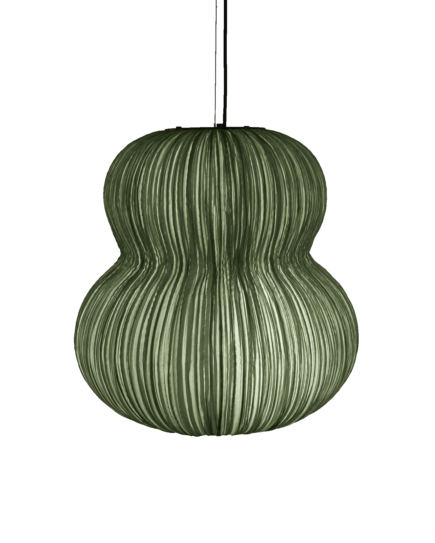Oji Silk Pendant Light in Grass Silk