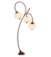 Palm Tree Floor Lamp designer handmade floor lamp by Aqua Creations