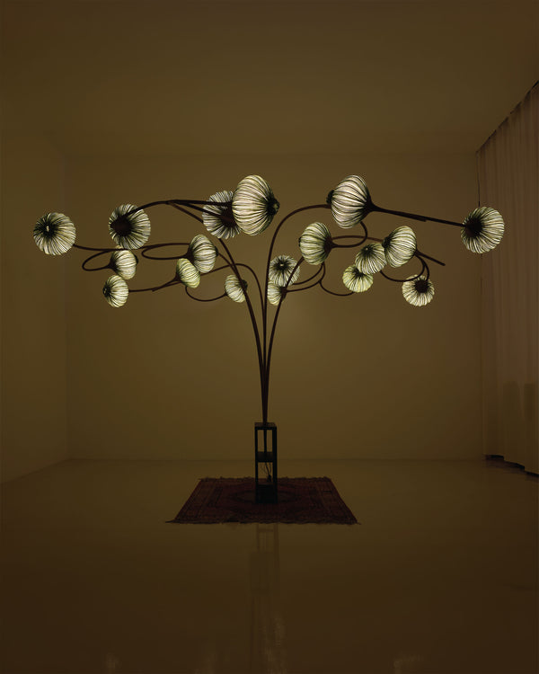 Palms handmade light Aqua Creations