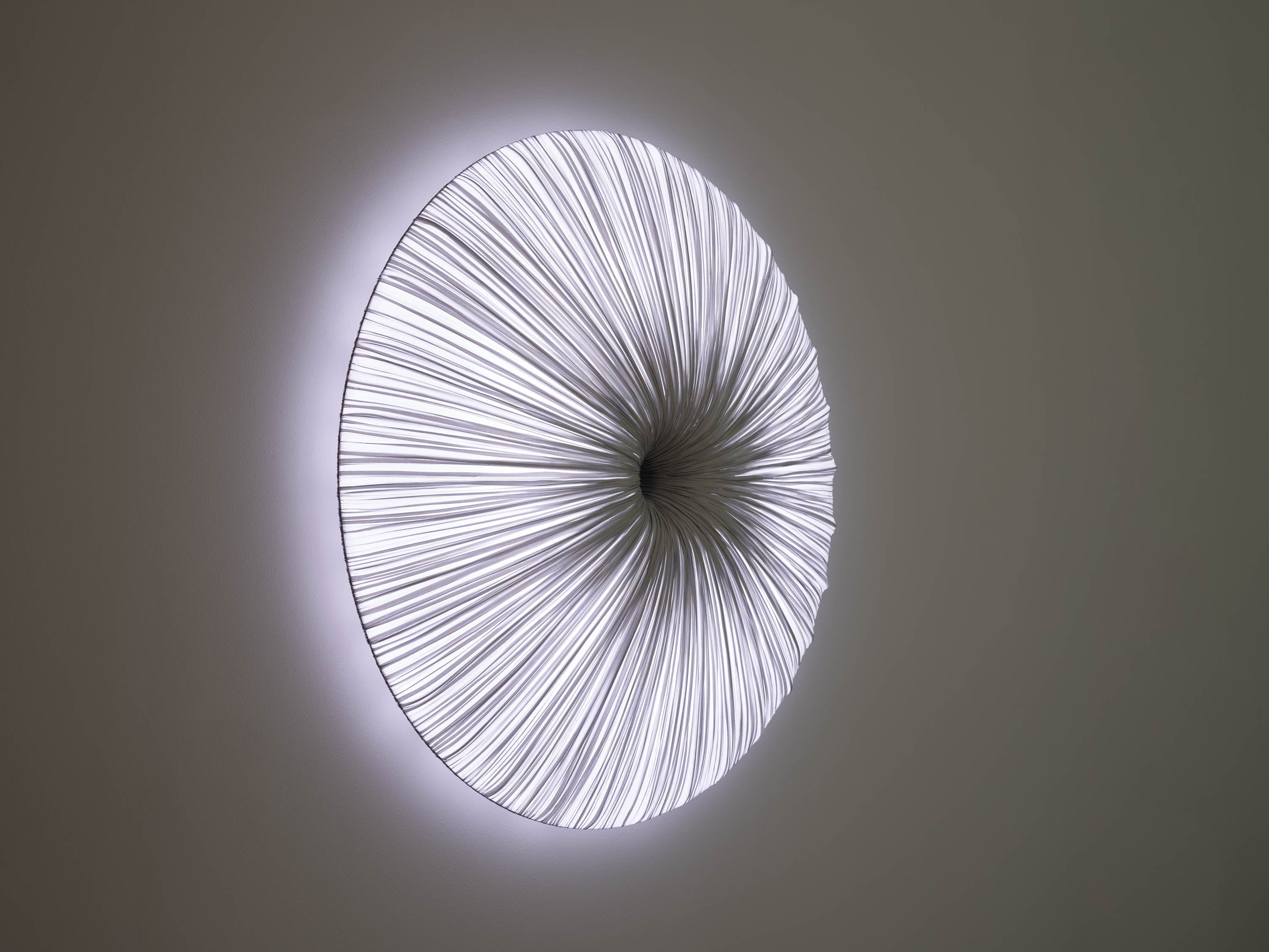 Stand By Wall and Ceiling in Silver silk color