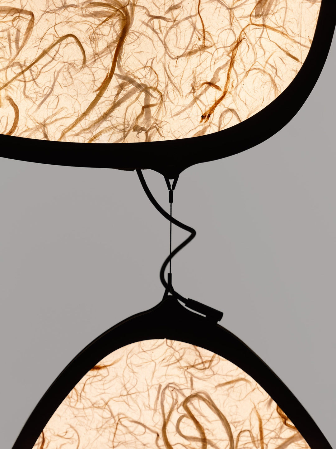 Raw Mobile Hanging Lights by Aqua Creations Luminary Design Studio