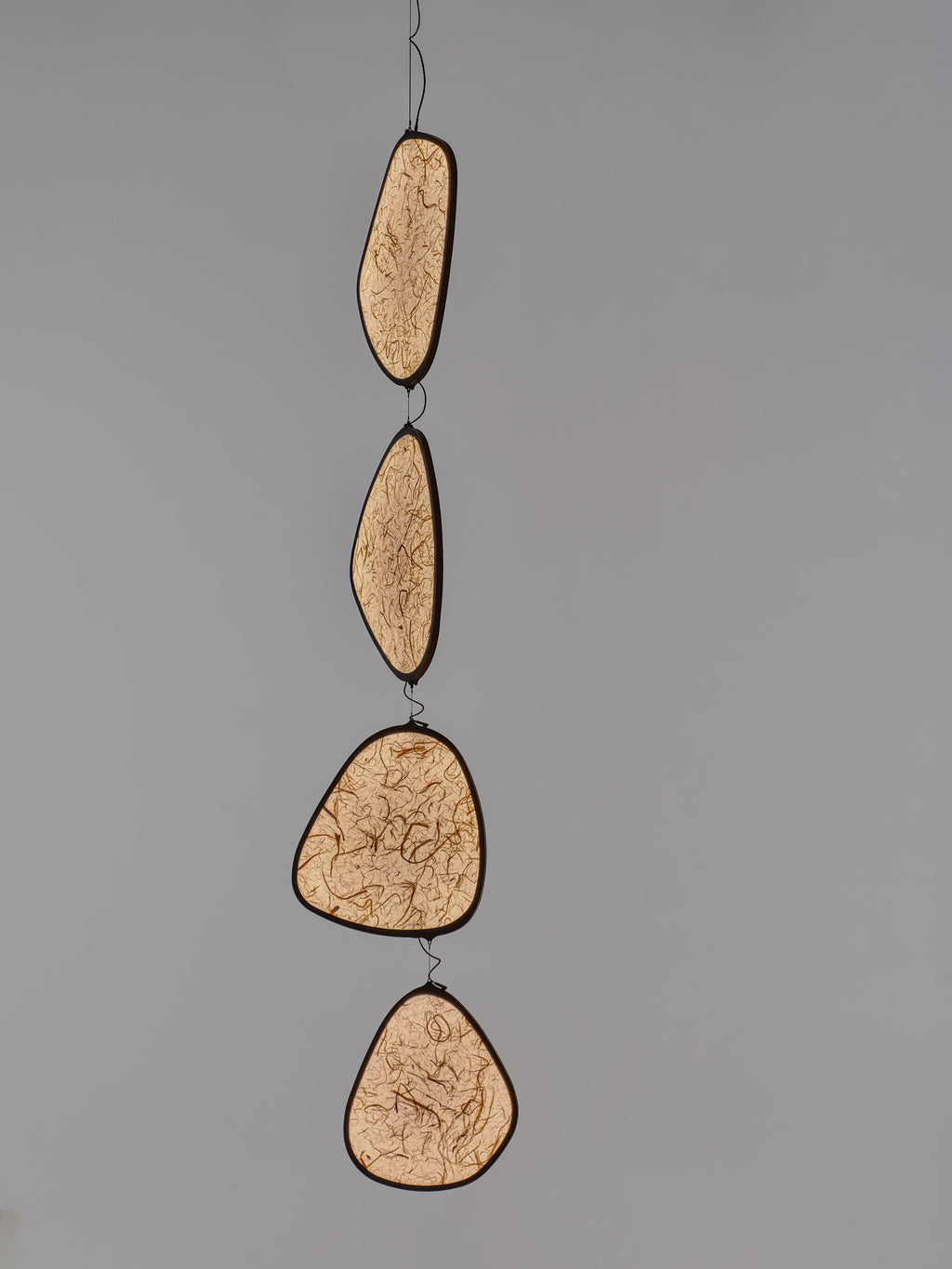 Raw Mobile Hanging Lights by Aqua Creations Luminary Design Studio