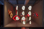 Raw Mobile Hanging Lights by Aqua Creations Luminary Design Studio