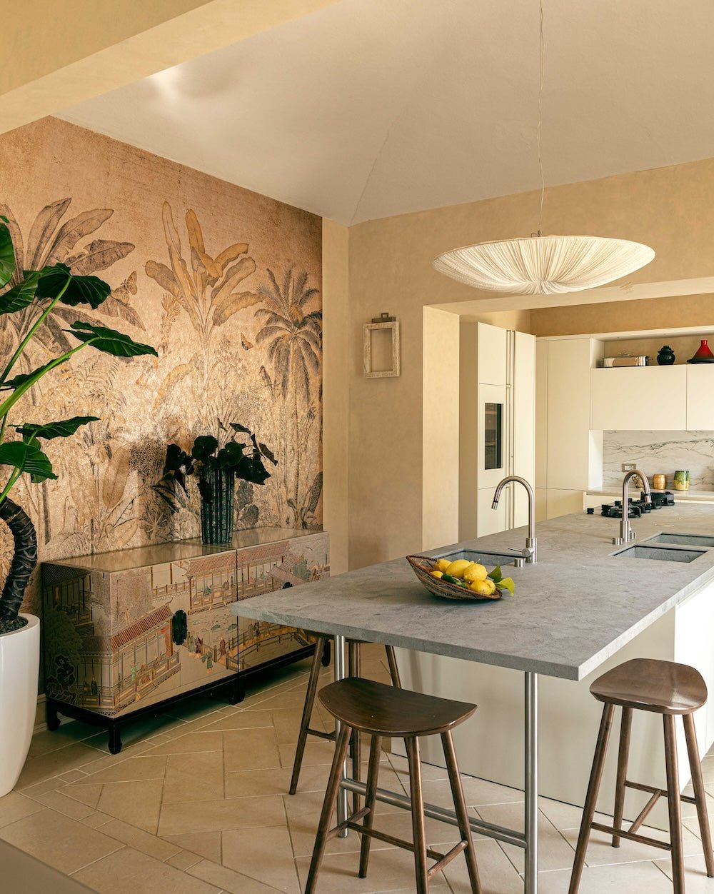 Stand By Pendant Light 35" / 90 cm by Aqua Creations Luminary Design Studio