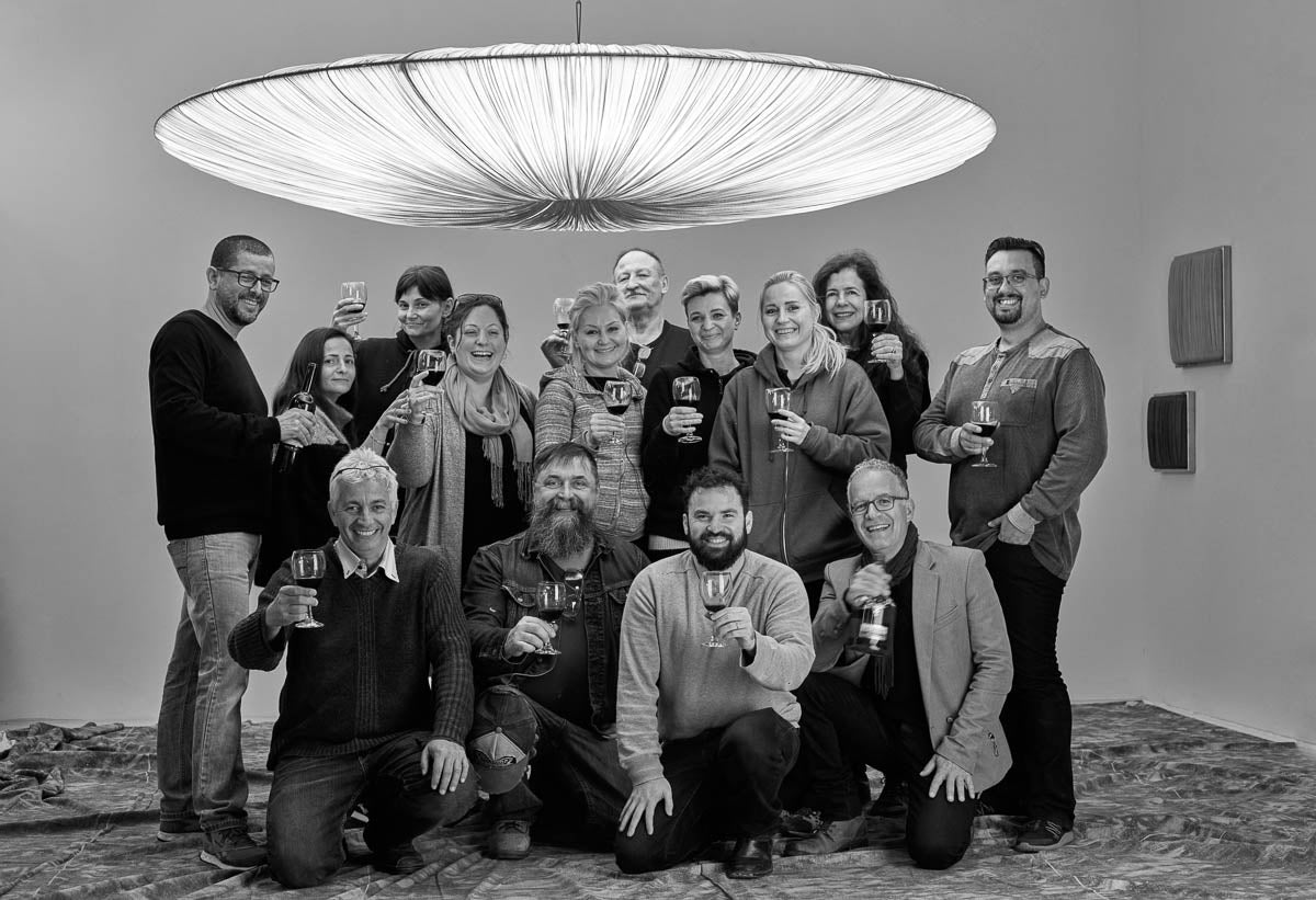 Stand By Pendant Light 95" / 240 cm by Aqua Creations Luminary Design Studio