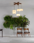 5 Molecules Chandelier by Aqua Creations Luminary Design Studio