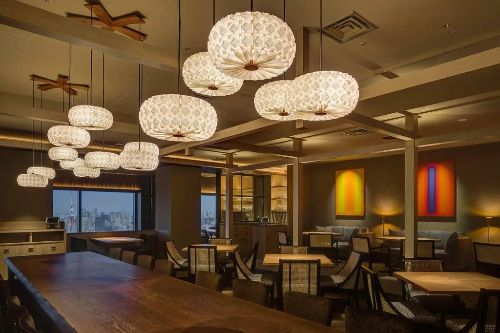 5 Molecules Chandelier by Aqua Creations Luminary Design Studio