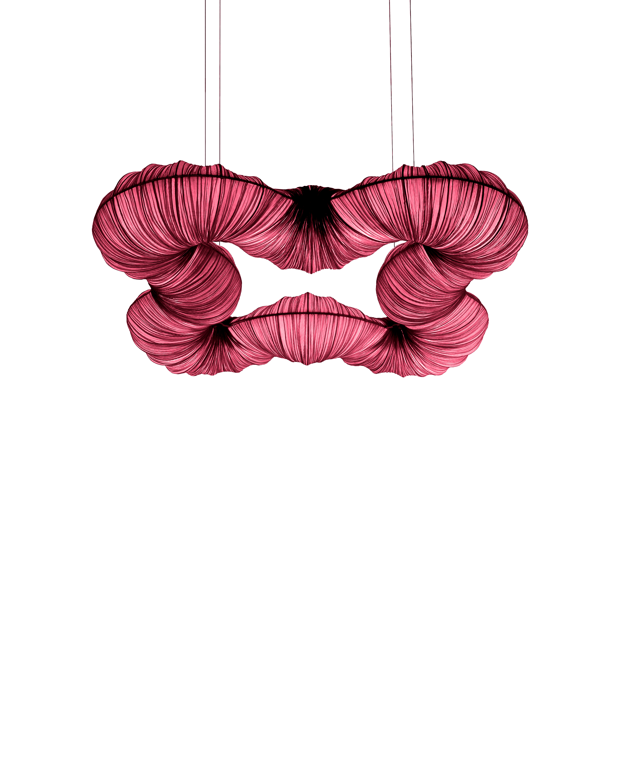 Rotini 140 in Red Silk