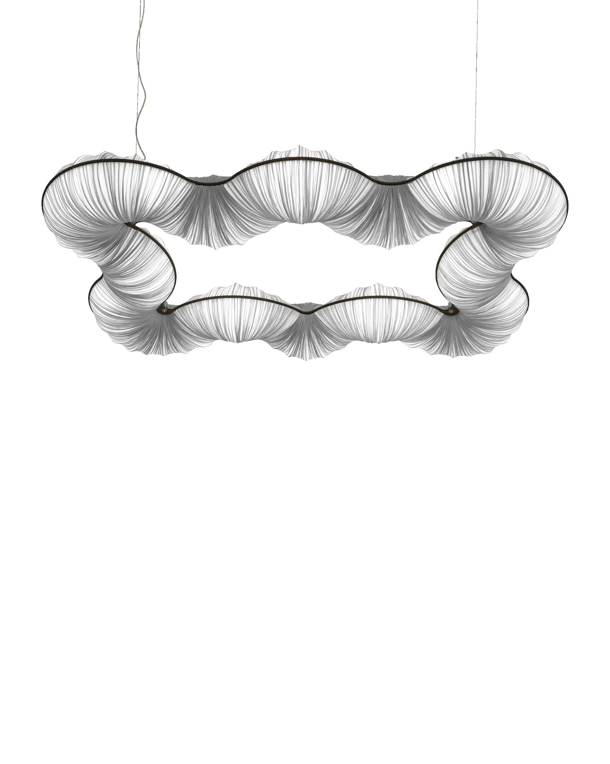 Rotini 140x208 in Silver Silk