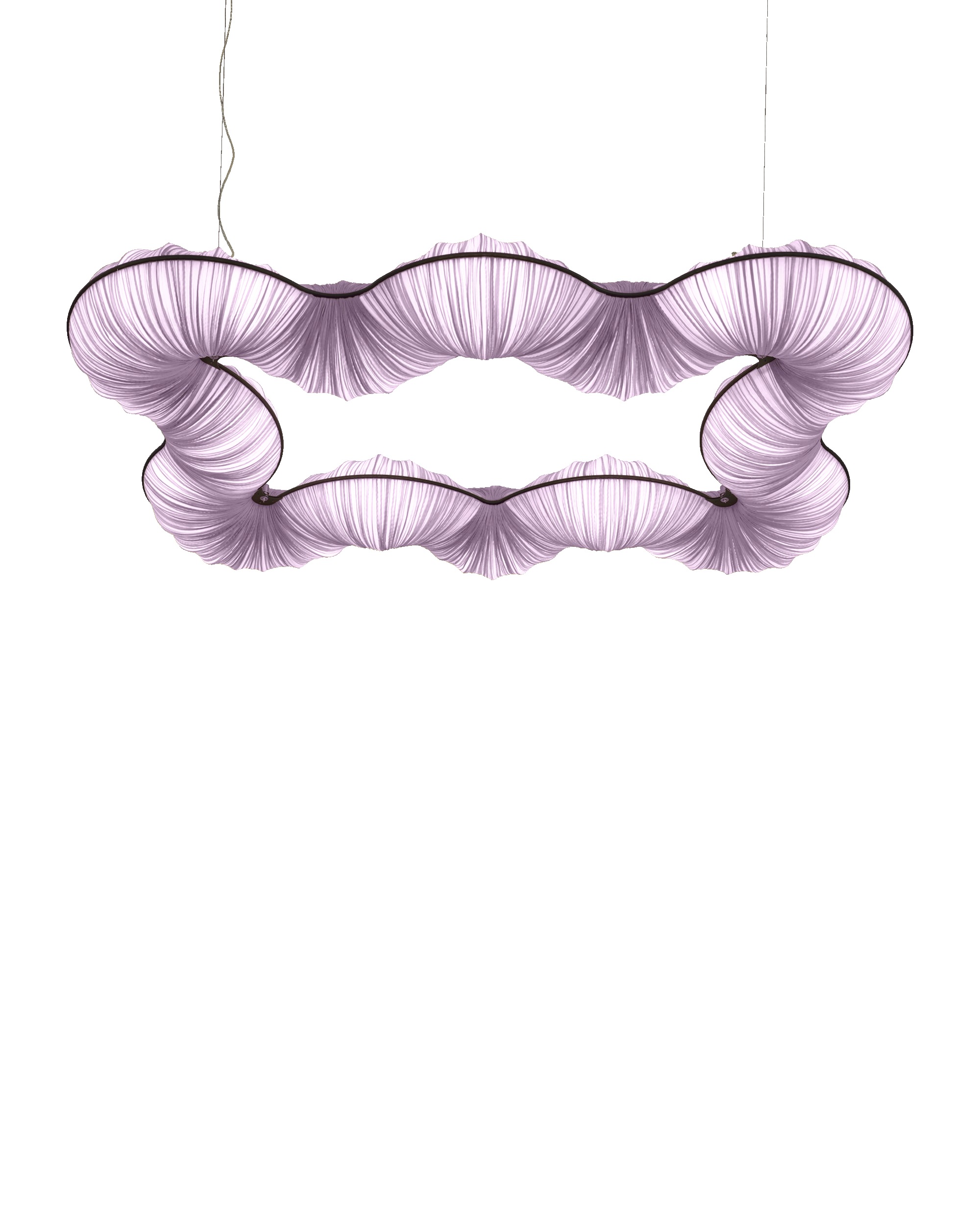 Rotini 140x208 in Smoke Silk