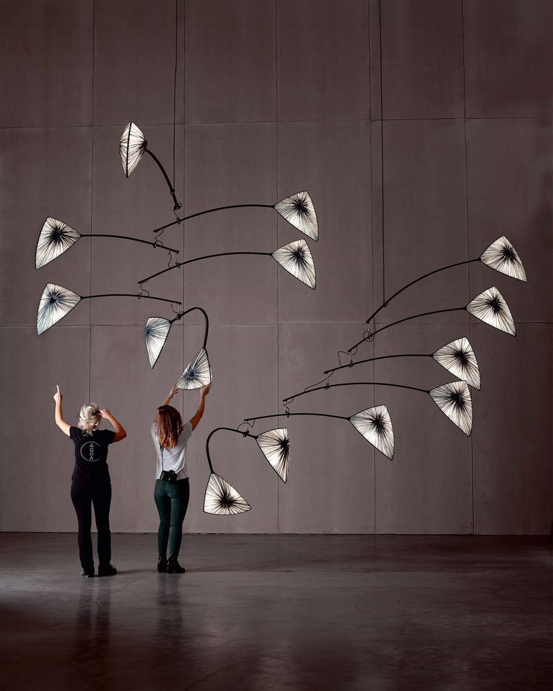 Grace Mobile in Stone silk