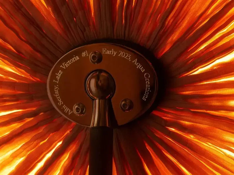 Lake Victoria Floor Lamp by Aqua Creations Luminary Design Studio