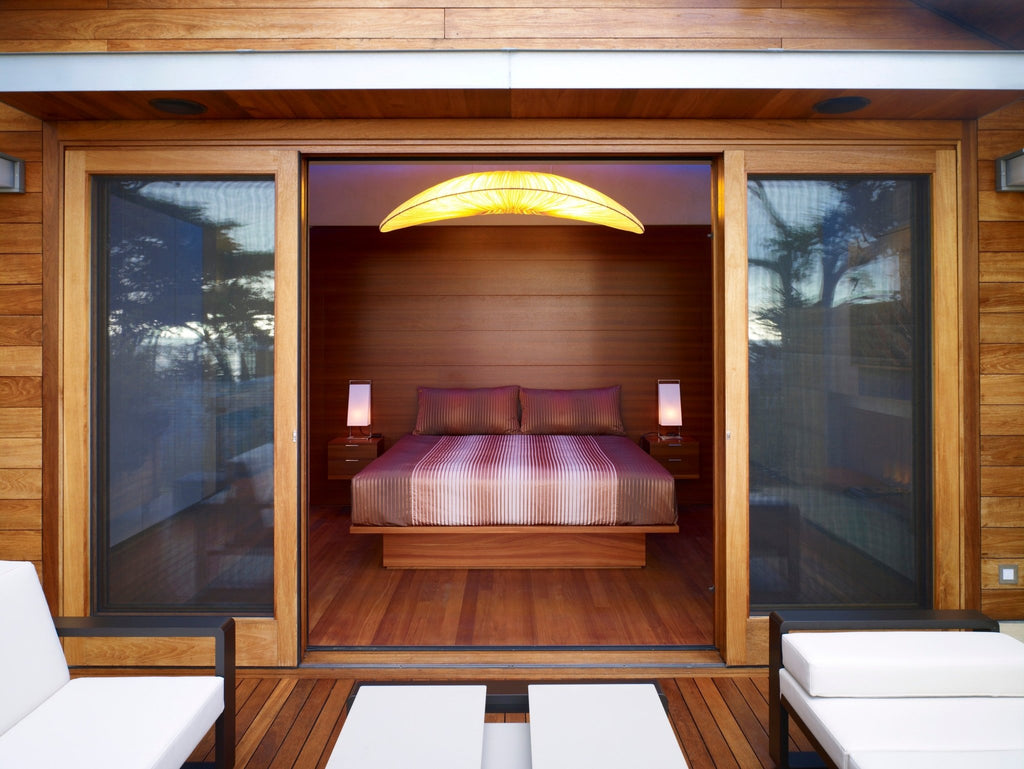 Liana S. Pendant Light by Aqua Creations adorning this private tropical villa suite. 