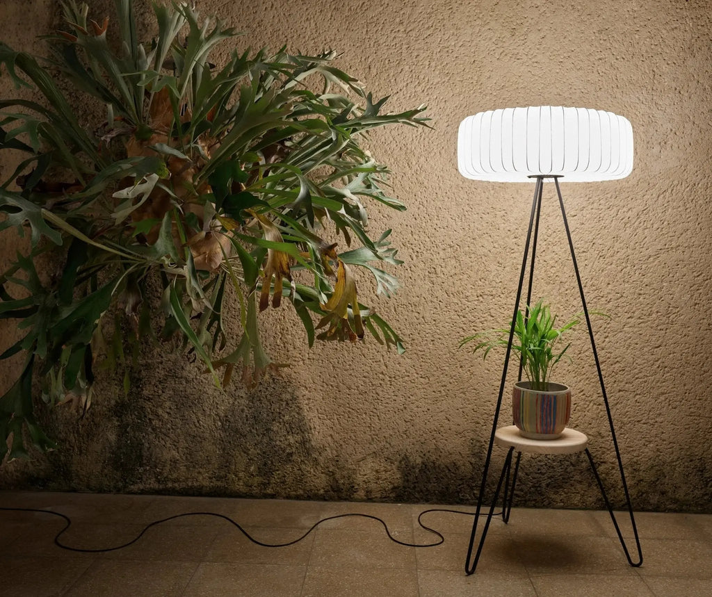 M Floor Lamp by Aqua Creations Luminary Design Studio