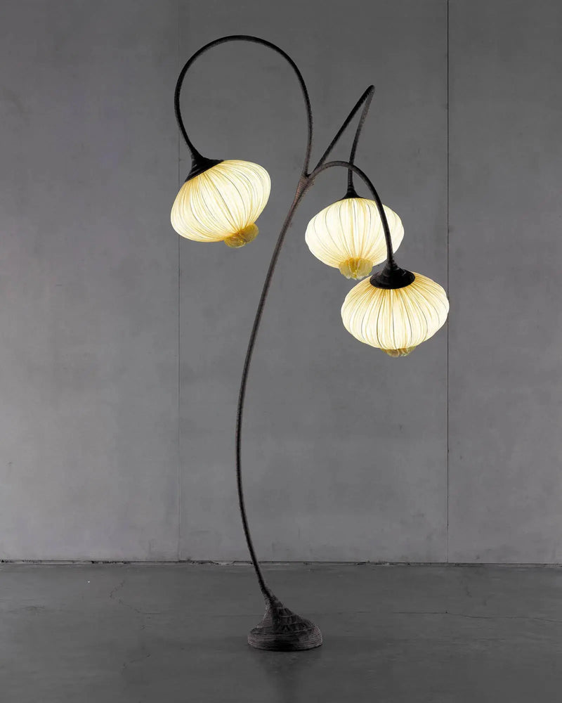 The Palm Tree Floor Lamp by Aqua Creations Luminary Design Studio