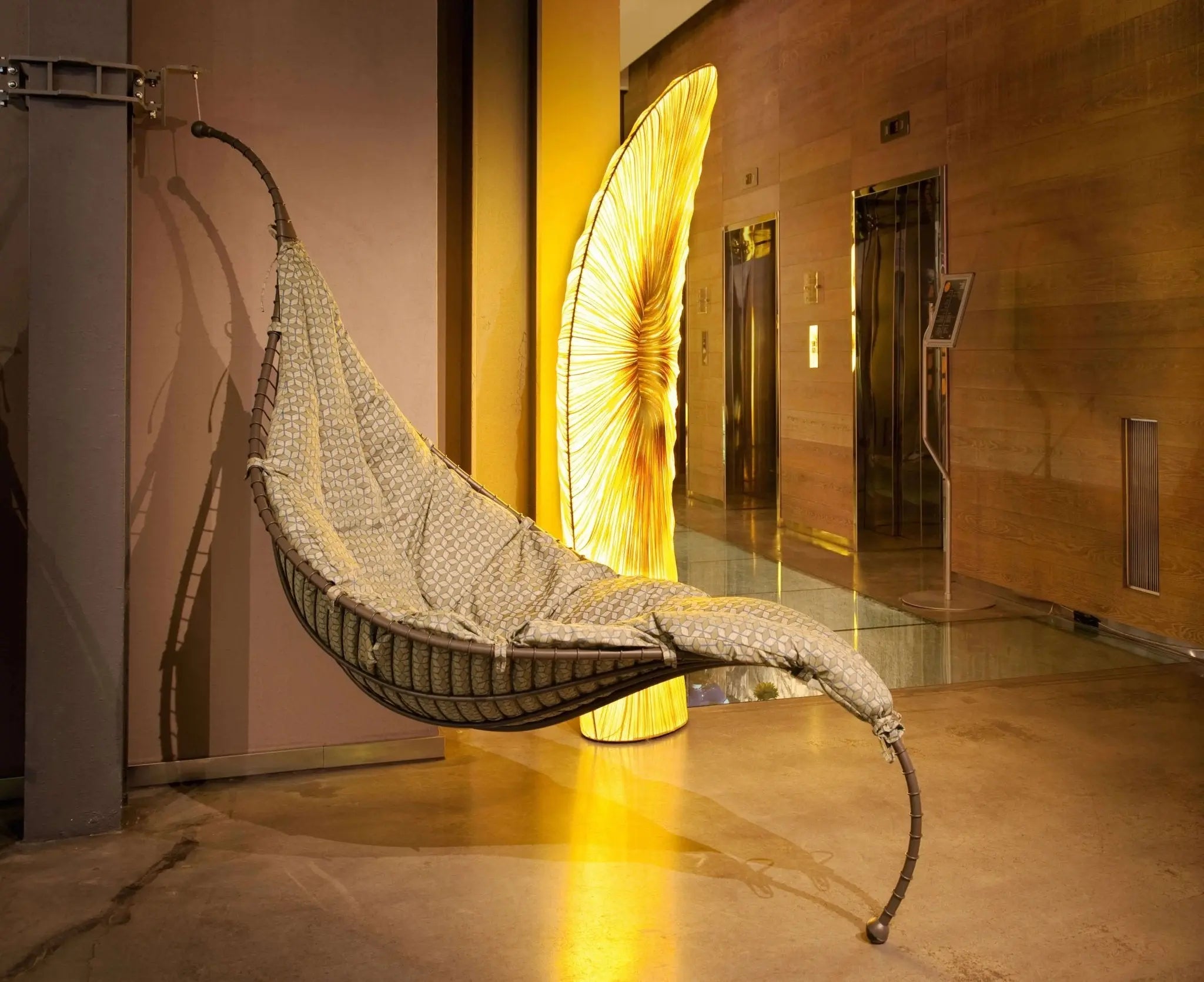 Satala Hammock by Aqua Creations Luminary Design Studio. Part of the Furniture collection.