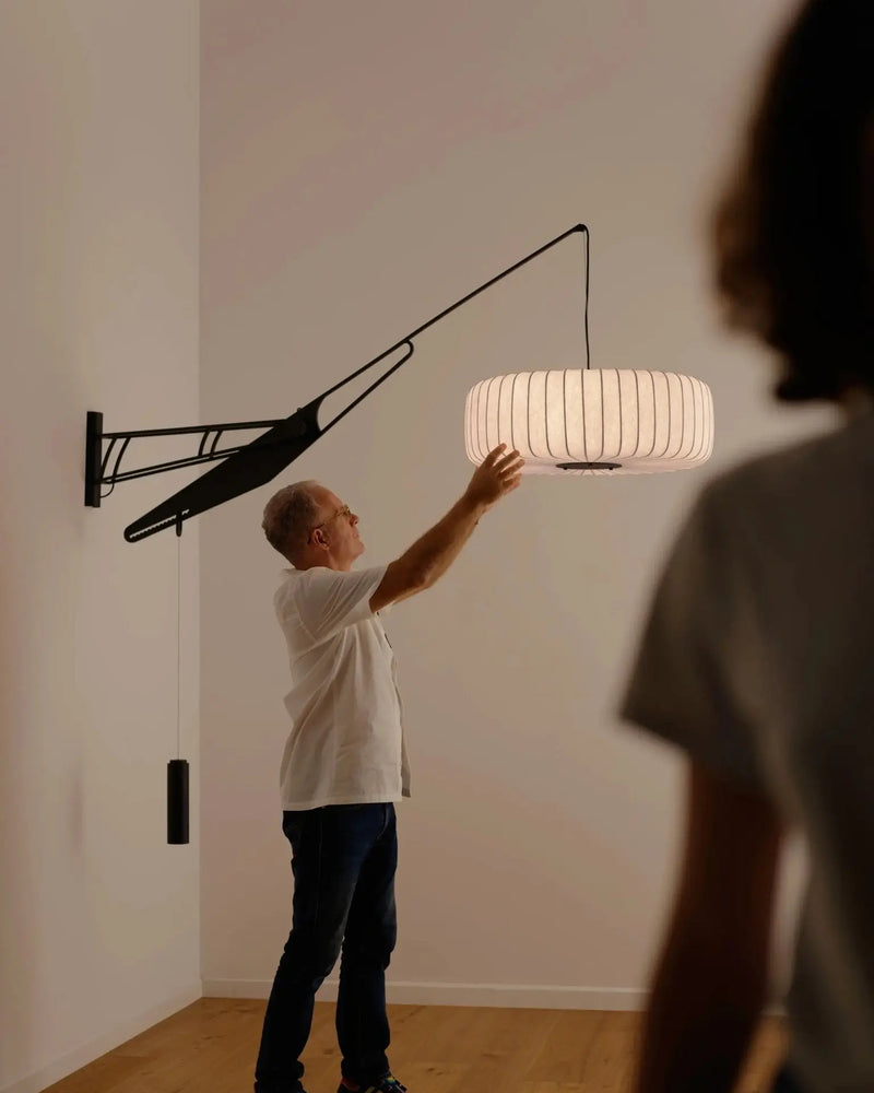 ToTeM Arm Wall Light by Aqua Creations Luminary Design Studio