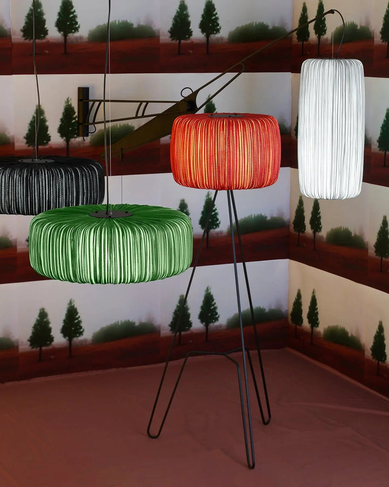 ToTeM Silk Arm Wall Light by Aqua Creations Luminary Design Studio