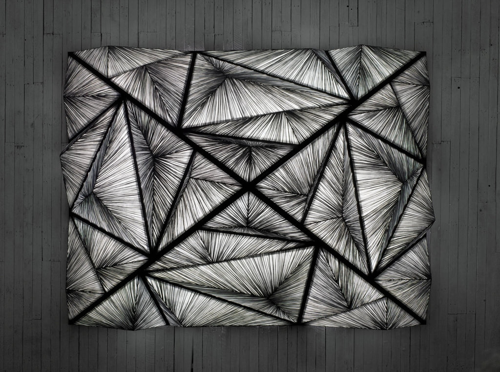 Zooid Wall & Ceiling Light in Stone silk