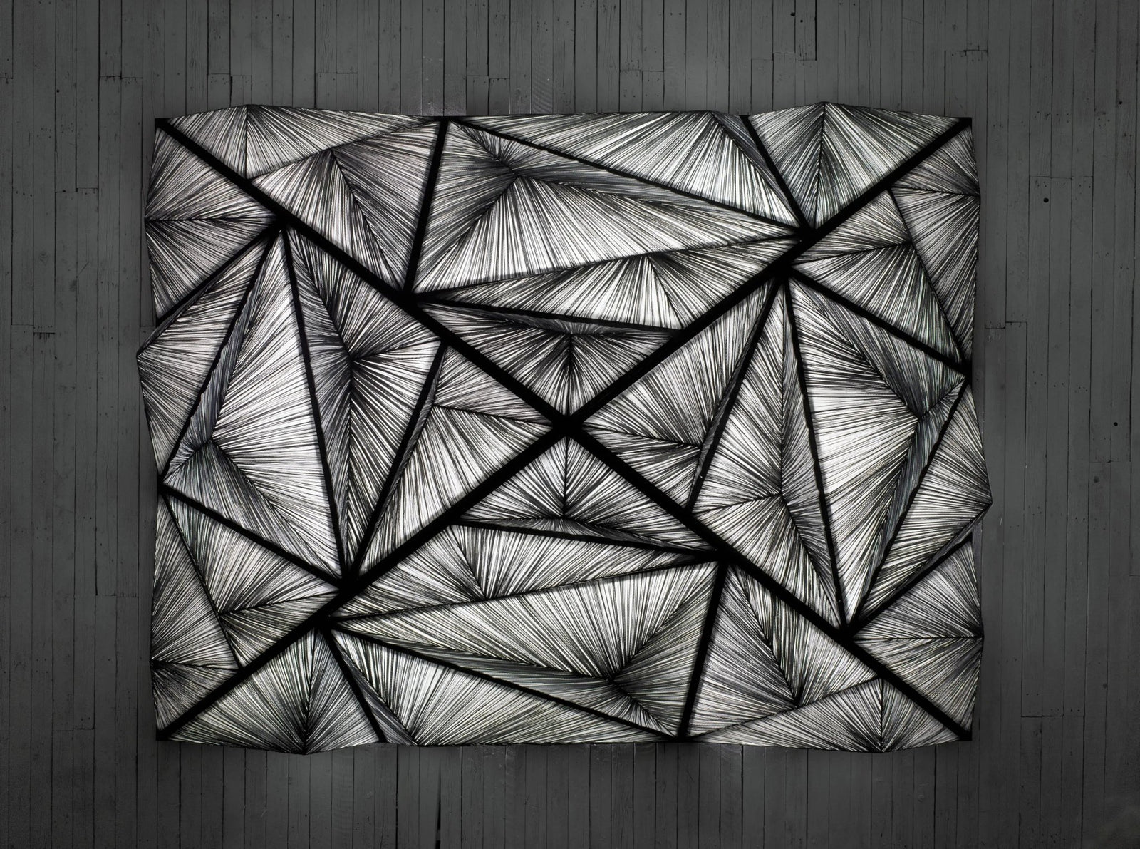 Custom Zooid Ceiling Installation (bottom view)