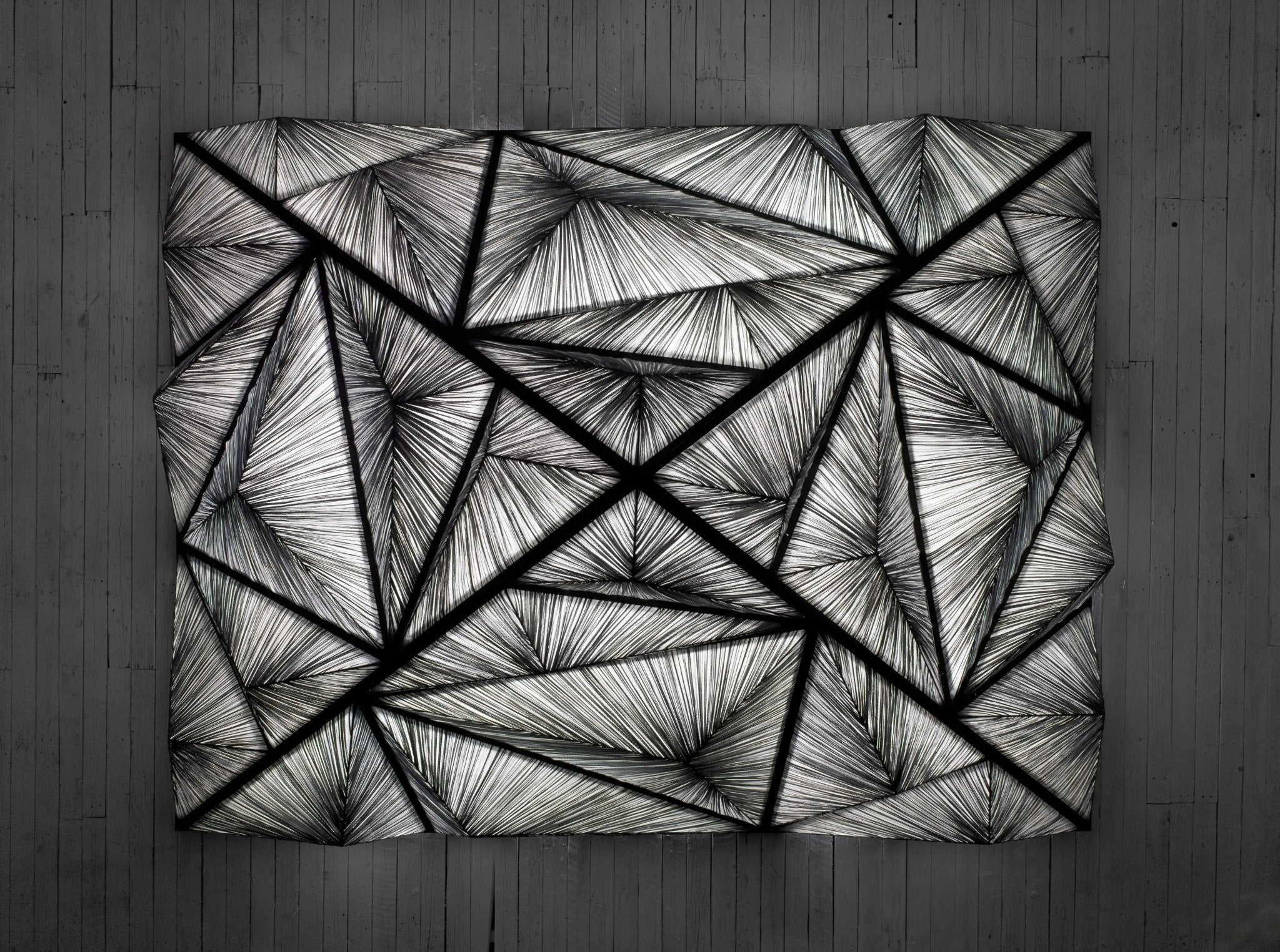 Zooid Wall & Ceiling Light in Stone silk